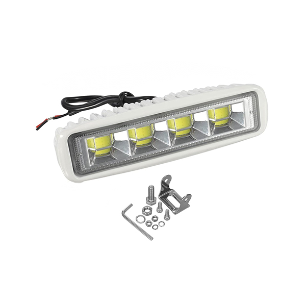 6.3 inch 36W Waterproof Led Boat Lights White Beam IP67 Waterproof Deck Dock Marine Light 4000LMS 150°Flood Light