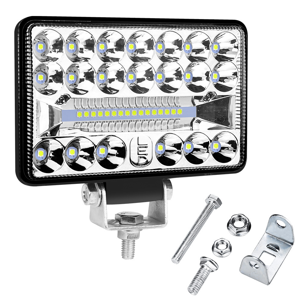4 Inch 108W 36 led square work light for Automobiles, Motorcycles, Off-Road Vehicles, Trucks, Forklifts, ATVs, Construction Vehicles, Boats