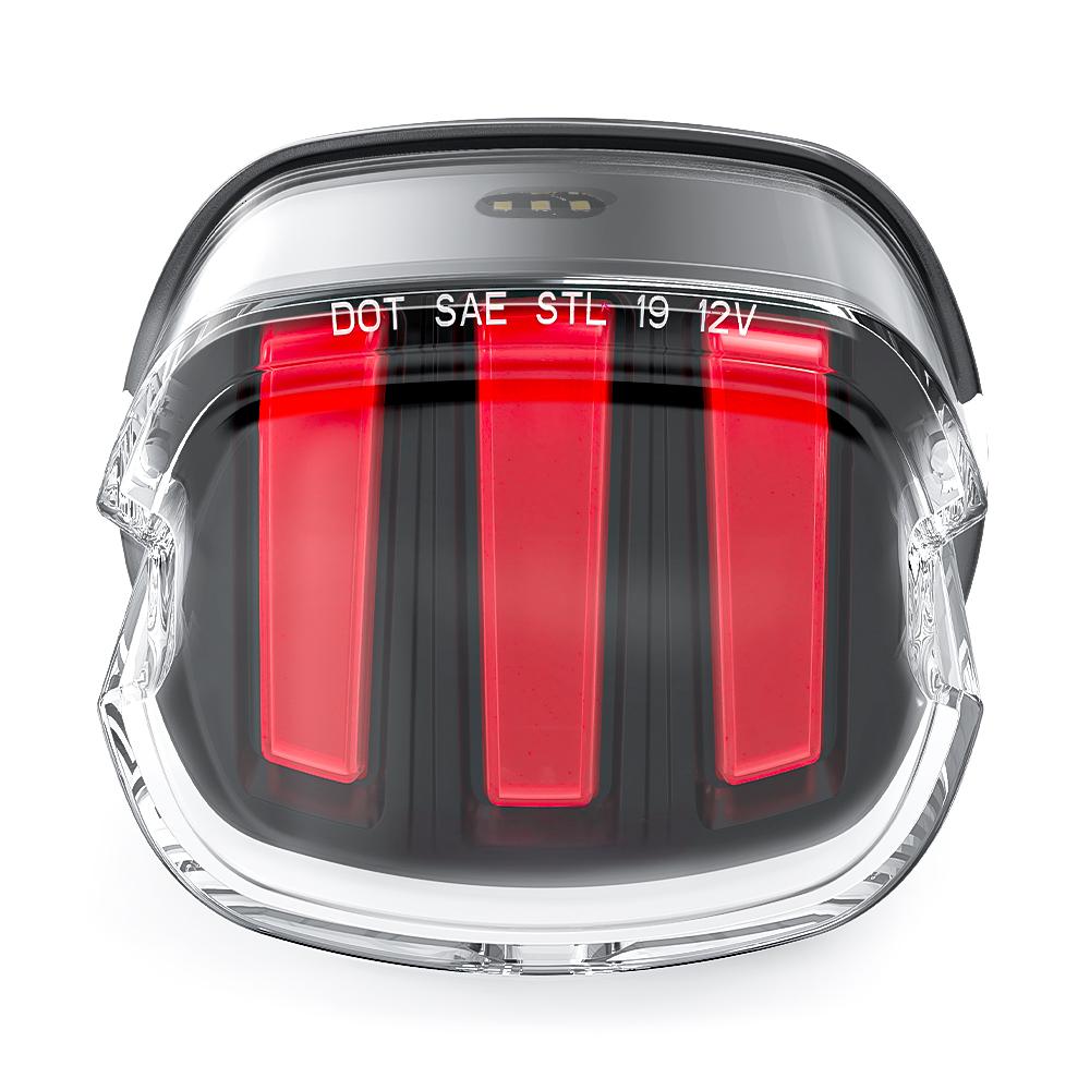 LED Eagle Claw Tail Brake Light with Turn Signal for Motorcycle Sportster Dyna Fatboy Softail DOT E-mark Approved